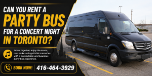Rent a party bus for concerts