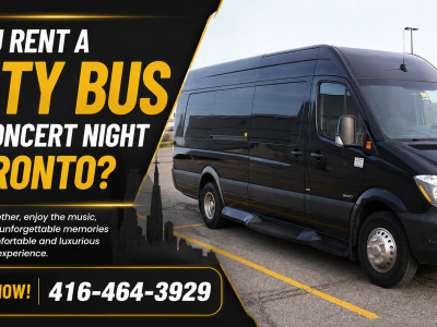 Rent a party bus for concerts