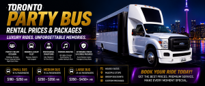 Toronto Party Bus Rental
