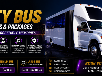 Toronto Party Bus Rental